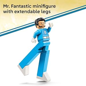 LEGO Marvel Fantastic Four vs. Galactus Construction Figure - Super Hero Building Toy - 4 Minifigures, Including The Thing, Invisible Woman and Human Torch - Gift for Kids, Boys and Girls, 9+ 76316 — photo 3 of 6