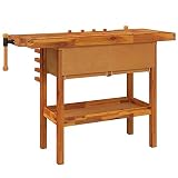 Strumenti e accessori integrati: include morsa, fermi e barre di inserimento in legno;I fori guida preforati consentono l'uso immediato dopo il montaggio