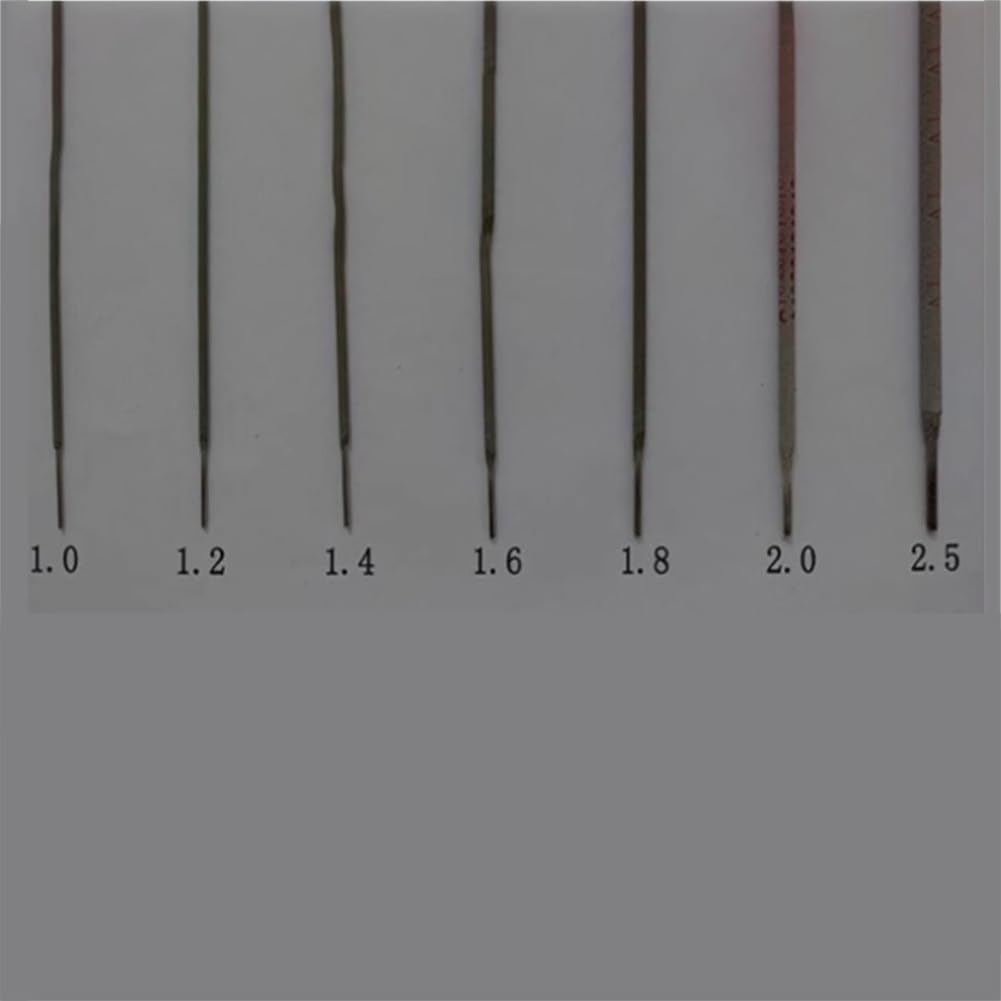 Pręty spawalnicze ze stali nierdzewnej 308L do spawania TIG i ARC - Elektrody 250mm do naprawy metalu(1.0mm 50pcs)