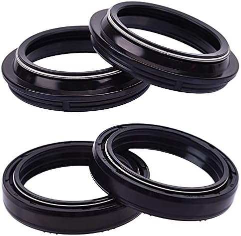 Miniatura 5 de 43x55x9.510.5 amortiguador de suspensión de horquilla delantera sello de aceite cubierta de polvo para XT660R XT660 XT660X XT660X SUPERMOTARD XT 660