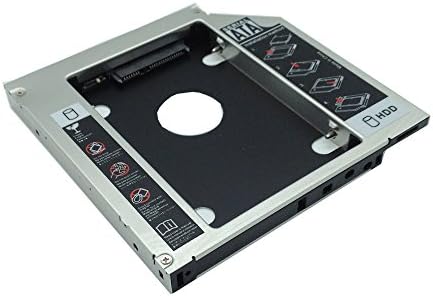 EKoo Hard Drive Caddy Tray,SATA 2nd HDD caddy for 12.7mm Universal CD/DVD-ROM Optical Bay