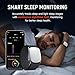 mentech Heart Rate Monitor, Advanced Sensor, Precise Data, 140 Hours Battery Life, Sleep Monitor, Ant + Bluetooth, Comfort, Easy to wear, Auto-wear Detection, Waterproof, Black, Standard(7.1