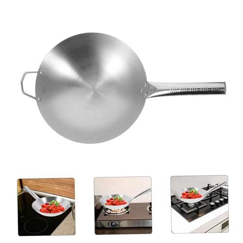 Wok de acero inoxidable antiadherente STOBAZA miniatura 7