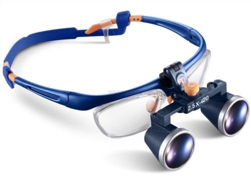 Lupa Binocular Galileo médica Marco Gafas FD-503G 2.5X/3.5X 420mm di Levin dentale