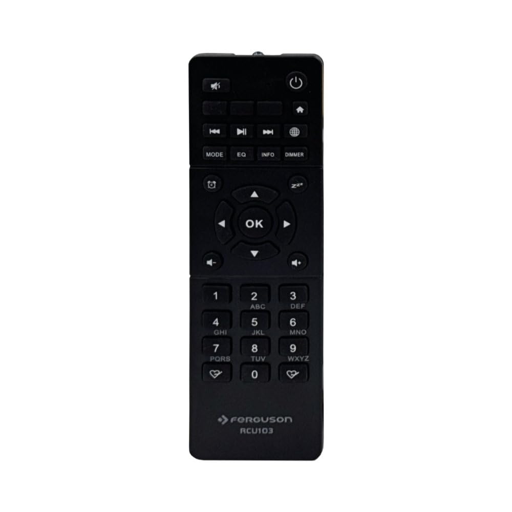 Ferguson Regent i101 Internetradio WLAN Radio mit Bluetooth FM/DAB/DAB+ Radio UKW, Radiowecker, Equalizer, Farbdisplay, USB, AUX IN, Line Out,UPnP, Sleep Timer, App-Steuerung, Fernbedienung