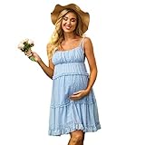 Perfektes Geschenk für Ihre schwangere Frau,Sie werden dieses stilvolle Kleider absolut lieben, damit sie es in jeder Phase tragen können: Schwangerschaft, Geburt, Geburt und Stillen ihres neuen Babys