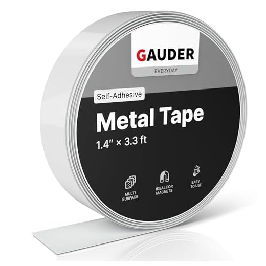 19+ Genius Junk Drawer Organization Ideas You Need to Try 4 GAUDER Metal Tape Self Adhesive | Ferrous Tape for Magnets | Metallic Steel Strip
