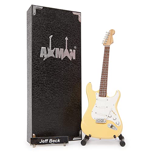 Jeff Beck (The Yardbirds) – Réplique de guitare miniature des années 60 – Cadeaux musicaux – Ornement fait à la main… - Les Beatles, Paul McCartney, John Lennon, RIngo Starr, George Harrison Jeff Beck (The Yardbirds) - Réplique de guitare miniature des années 60 - Cadeaux musicaux - Ornement fait à la main…