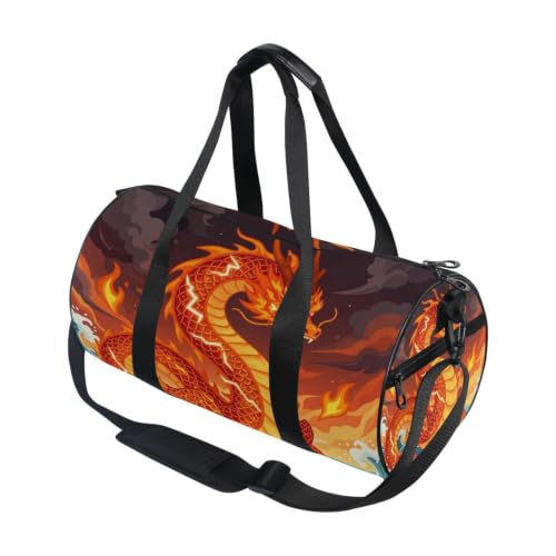 Bolsa de lona ligera con bolsillo interior para deporte y viajes