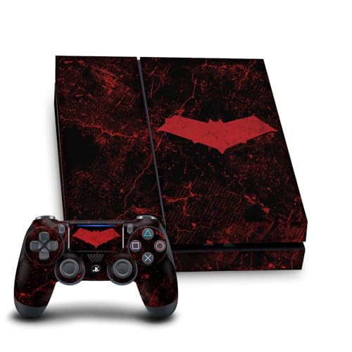 Autocollant Vinyle PS4 Batman Red Hood Head Case - Peau de Protection Console et Manette