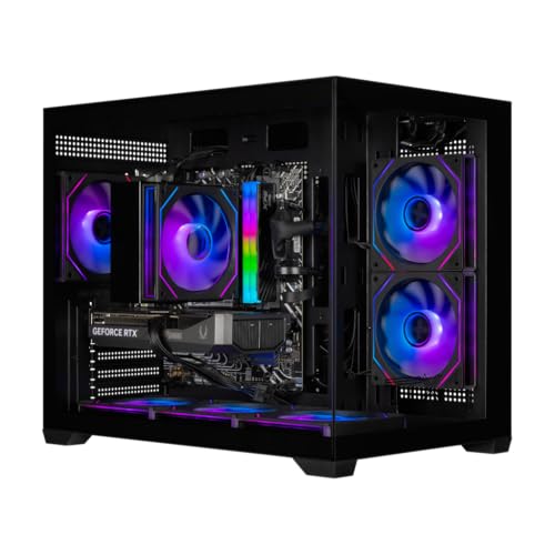 TechTroniX Gaming PC Bundle TTX-ECO BLACK - RTX 5060 || i5-14400F || H610 + WiFi-Bluetooth || 16GB DDR4 || 1TB M.2