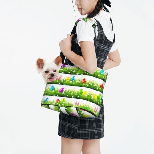 Sac de transport pour petits chiens et chats motif Pâques - 3