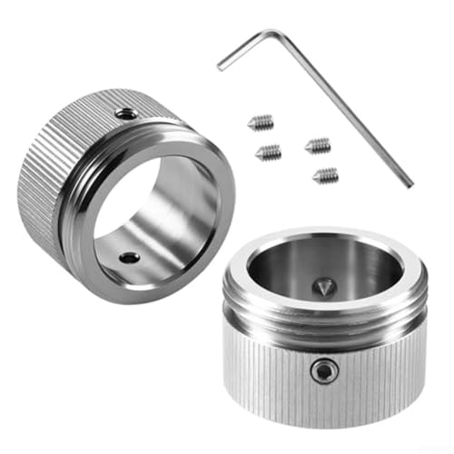 Adaptador de válvula de calefacción de acero inoxidable, adaptador de cabeza de termostato, válvula de radiador de calefacción para RA para Rav para RavL adaptador a M30 x 1.5 W/llave hexagonal (2