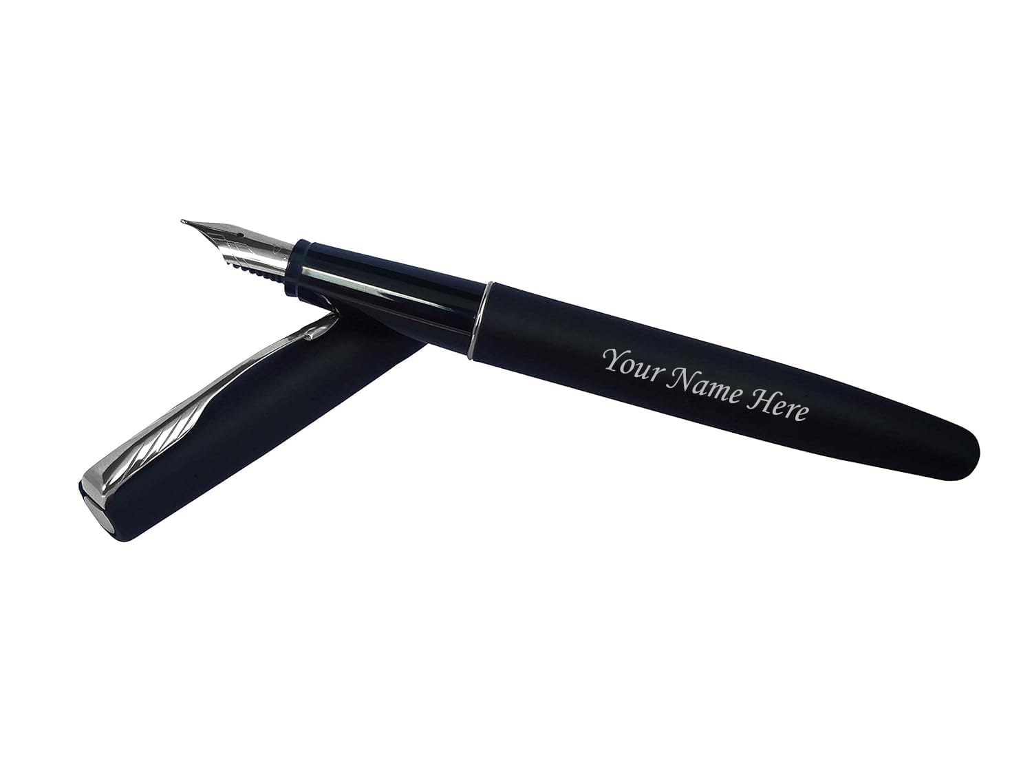 SAVRI Personalized Parker Fountain Ink Pen with Name Engraved