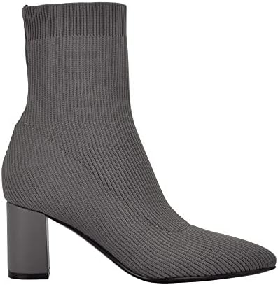 Calvin Klein Women's FINHY Ankle Boot, New Grey, 5.5 | Image 3