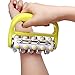 Elfirly Cellulite Massager Fascia Release and Muscle Massage Roller Mini Trigger Point Deep Tissue Myofascial Release Tool Body Massager for Men and Women (Yellow)