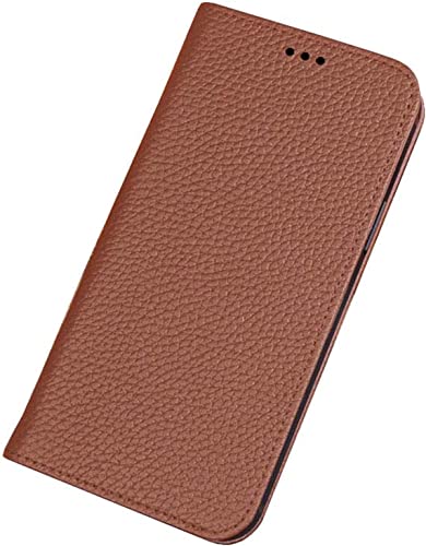 Coque iPhone 14 antichoc en cuir avec protection écran