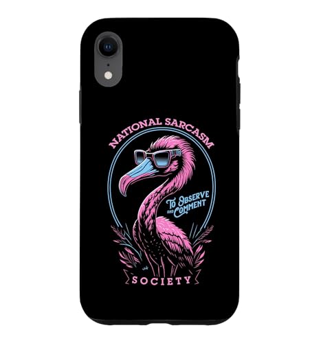 National Sarcasm Society �ʔ�������ȃt���~���S�R�����g �X�}�z�P�[�X iPhone XR �p