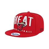 Ultra Game Boys NBA Official 8-20 Teamster Ultimate Baseball Cap Hat, Miami Heat, Team Color, One Size