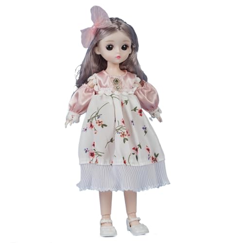 Oricageiry Children's DIY Doll, Beautiful Fashion Girl, Cute Princess Doll Christmas Kids Birthday Gift, Present for Girls (Mali)