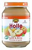 Holle Apfel & Birne, 6er Pack (6 x 190 g) - Bio