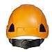 PPE by JORESTECH Safety Hard Hat, ANSI Z89.1-2014 Type I Class E, ABS Helmet with 6-Point Ratchet Suspension and Chin Strap