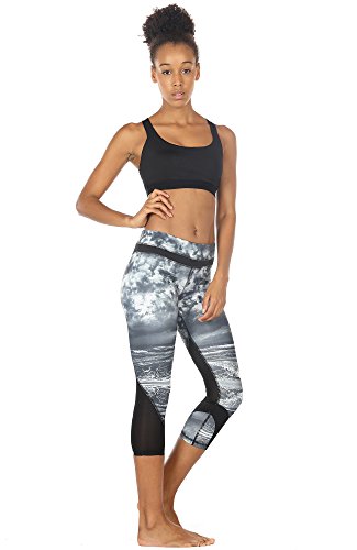 icyzone Sports Bras for Women - Activewear Strappy Padded Workout Yoga Tops Bra3