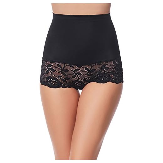 Merry Style Braga Faja Reductora Moldeadora Invisible Mujer MS10-134 (Negro, M)