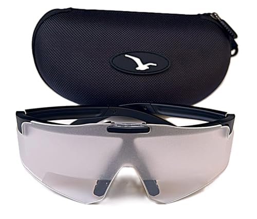 Crystal Pilot Flip Up Foggles with Case for IFR Training