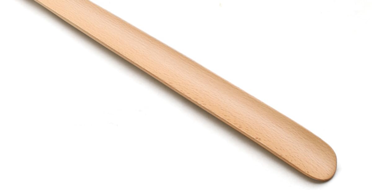 Calzador Mango Largo de Madera Longitud del Calzador Disponible ，Calzador(Beech 50cm)