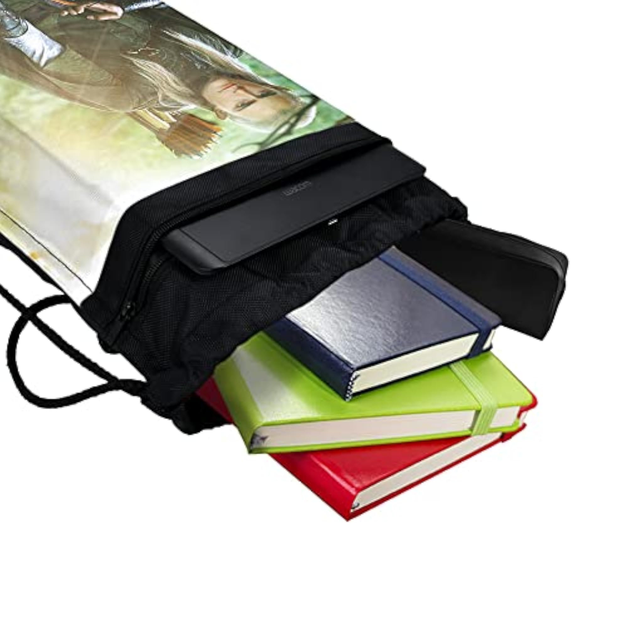 Gollum Character Drawstring Backpack, Perfect for Gym & Yoga