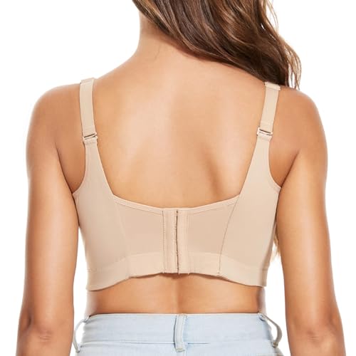 Image of FallSweet Push Up Bras for Women Corset Top Bustier Padded Underwire Bra Add One Cup