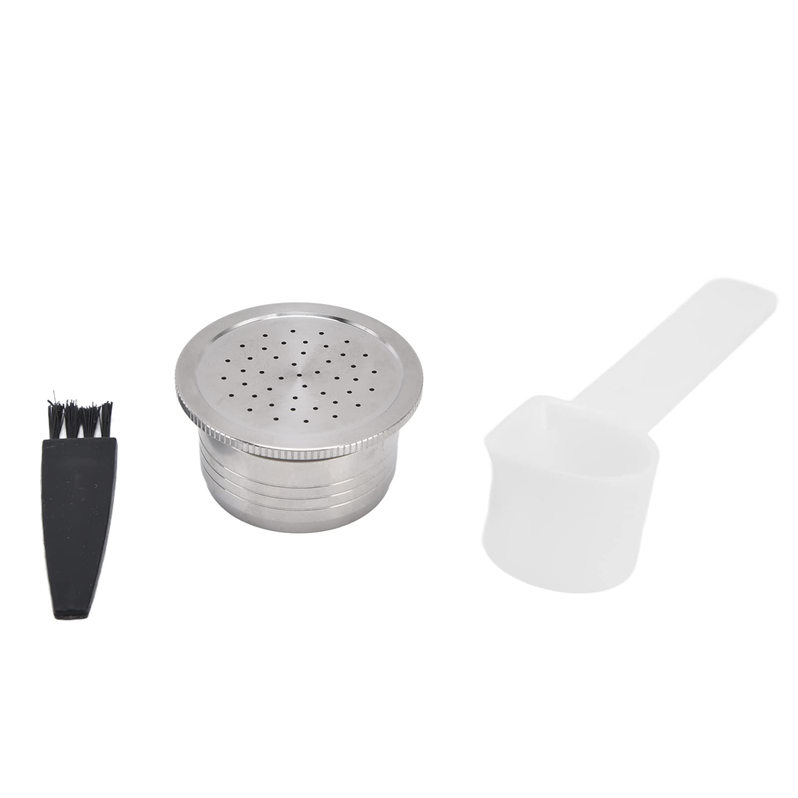 JTLB Cápsula de café Reutilizable, cápsula de Filtro de Acero Inoxidable 304, para, Mezcla de Bricolaje, Lavable, fácil Recarga, Relleno de Cuchara, 3A - C231E