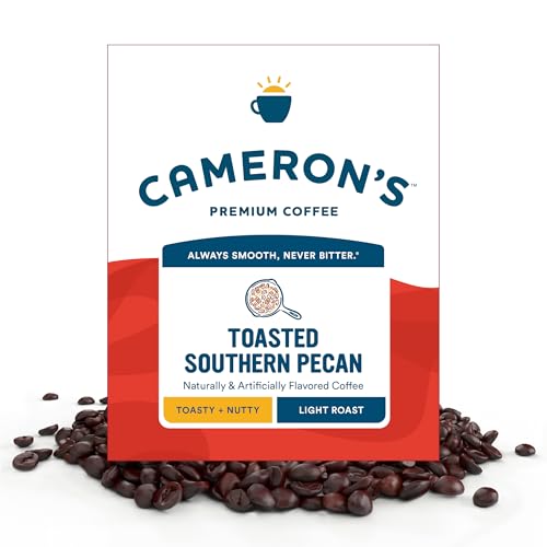 Cameron's Toasted Southern Pecan Flavored Coffee Beans 4lb