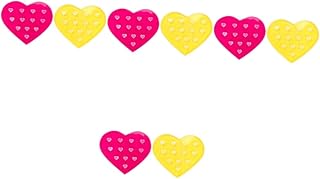 Healeved 8piezas Paleta De Vidrio Para Extensión De Pestañas De Color Rosa y Amarillo Herramienta Práctica Para Organizar Pestañas Salones y Personal