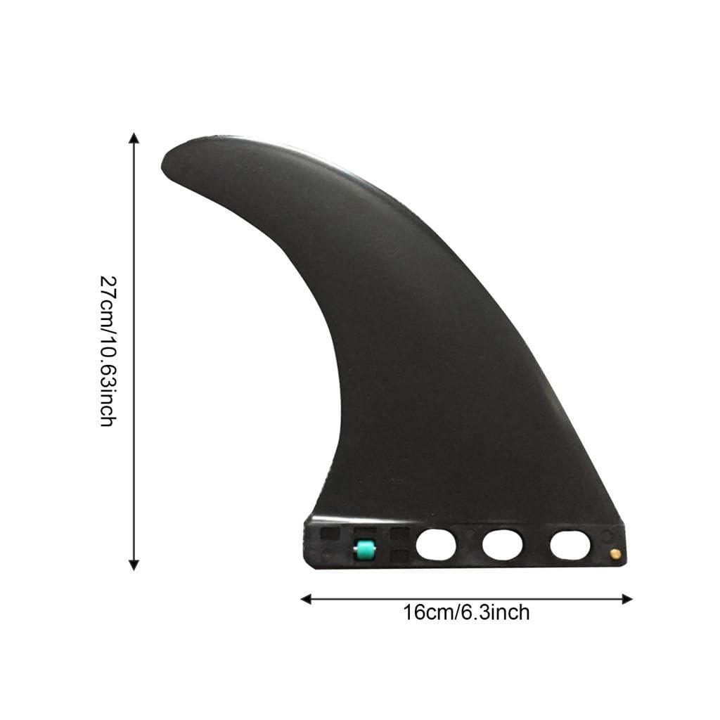 3 Stück Finnen Surfboard Soft Top Zubehör aus Flexiblem für Surfclub Freizeitspaß Strandsport