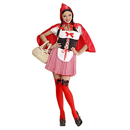 W WIDMANN MILANO Party Fashion - Costume Petit Chaperon rouge, déguisement personnage de conte, carnaval
