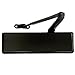 LCN 4040 Heavy Duty Door Closer, Dark Bronze Powder Coat Finished, Cast Iron, Non-Handed, Extra Duty Arm