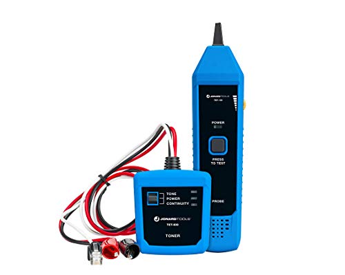 Image of Jonard Tools TETP-800 Cable Tester Tone and Probe Kit for Testing Cable Continuity and Telephone Line Polarity
