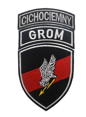 Amazon.co.jp: GROM ポーランド国旗 JWK 特殊部隊グループ
