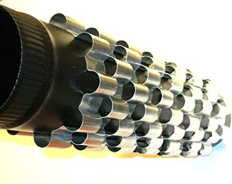 TredNot 7 inch Dia Stovepipe Heat Exchanger/Reclaimer/Radiator. Set of six Bands.