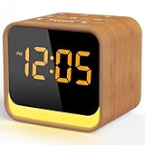 【Rutina de despertar personalizada】Empieza el día sin complicaciones con 9 sonidos de alarma, incluidos 8 sonidos naturales (pájaro, flauta, piano, rana, arroyo, ola, campana y pitido), además de tu emisora FM favorita. La opción de repetición de 9 minutos y el control de volumen de 20 a 105 dB te ofrecen un despertar gradual y adaptado a tu estilo.