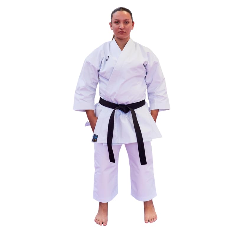 Karate Senpai | Divisa Karate Karategi Kata Pro - Kimono da Competizione 300 g/m² con Rinforzi -...