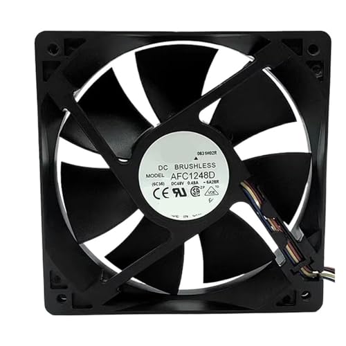 Ventilateur 48V AFC1248D 12cm pour remplacer extracteur d'air de serveur en panne