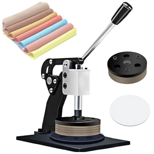 Coupe-échantillon professionnel pour tapis avec échantillon en carton pressé à la main, comprend 3 tampons pour une découpe facile sur différents matériaux