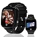 Reloj Inteligente Niño 4G, Smartwatch Niños con Videollamada, Reloj GPS Niños Localizador y Llamadas SOS Chat SMS Juego Despertador Impermeable Modo Clase,Relojcon Tarjeta SIM Regalo Niña Niño