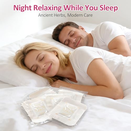 Image of TEWEAE 100 Pads Foot Pads for Better Sleep, 2 in 1 Natural Rose Ginger & Bamboo Vinegar Turmeric Wormwood - No Off - Improves Sleep and Relaxation - Premium Foot Care Good Night Foot Patches