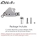 Silver Intake Manifold Adapter with Recirculation Compatible with K24 Heads Compatible with K20 Style Manifold