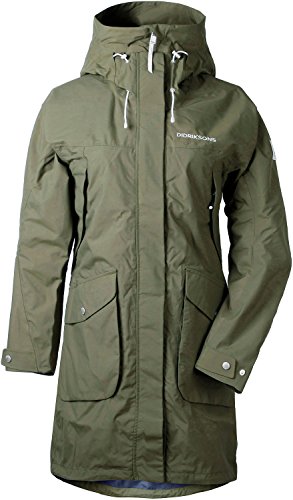 Preisvergleich Produktbild Didriksons Thelma Parka Women - Wasserdichter Outdoormantel, Peat Green, 42