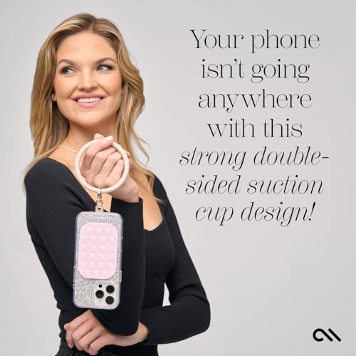 Case-Mate Double-Sided Suction Cup Phone Mount - Anti-Slip Sticky Phone Grip/Holder - Content Creator Essentials Compatible w/iPhone, Android & Cases - Detachable Accessories w/No Residue - Pink by Case-Mate - Used condition - Image 6